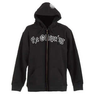 Offspring Logo Zippered Hooded Sweatshirt