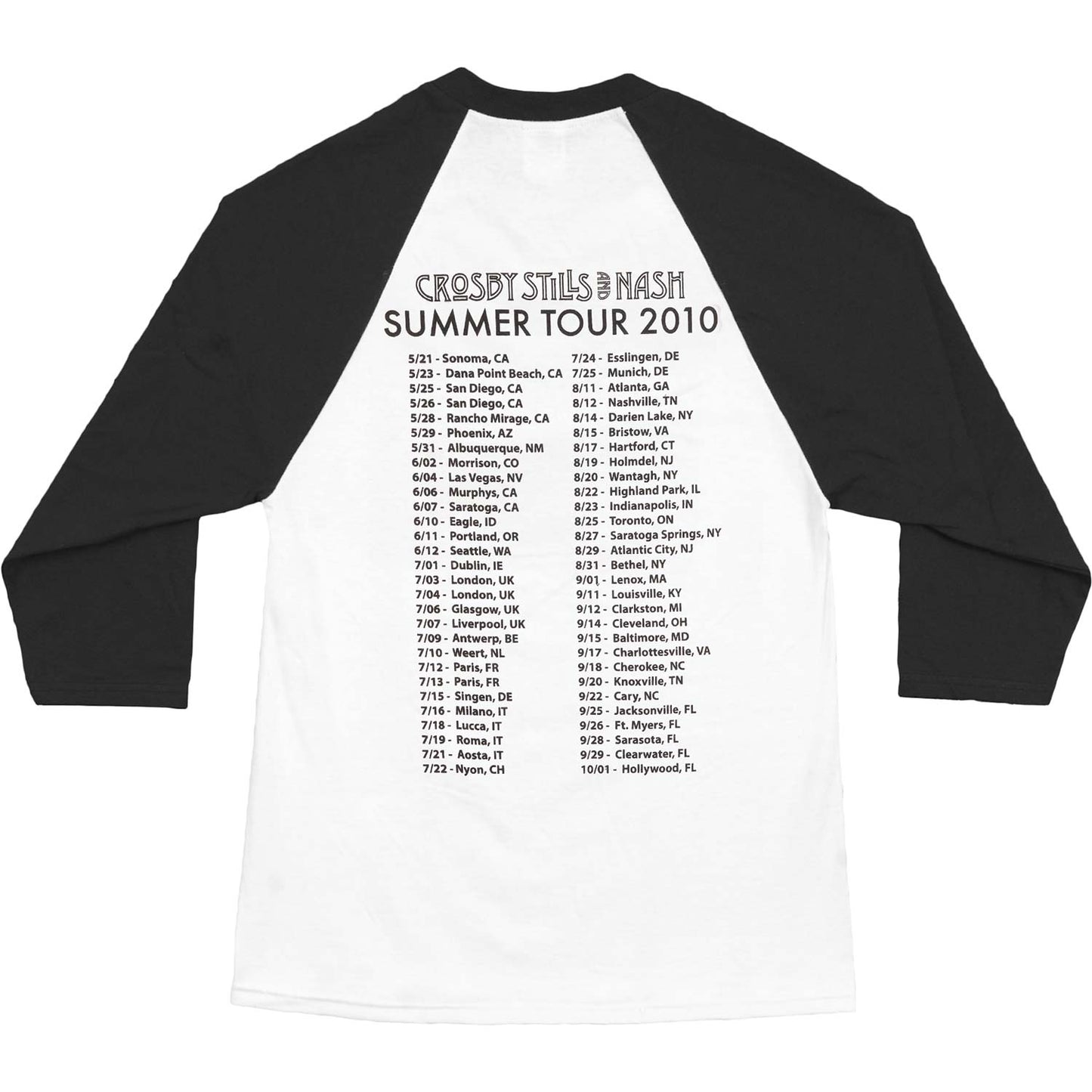 Crosby Stills Nash Young M.U.S.E. T-shirt