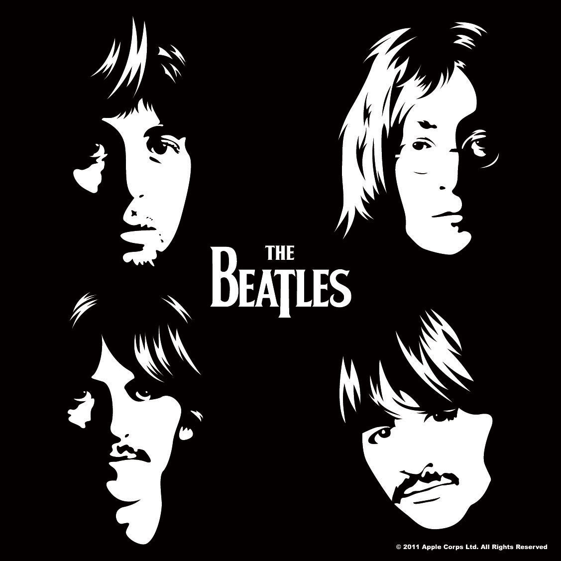 Illustrated Faces Coaster