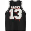 Ronnie Radke 13 Basketball  Jersey