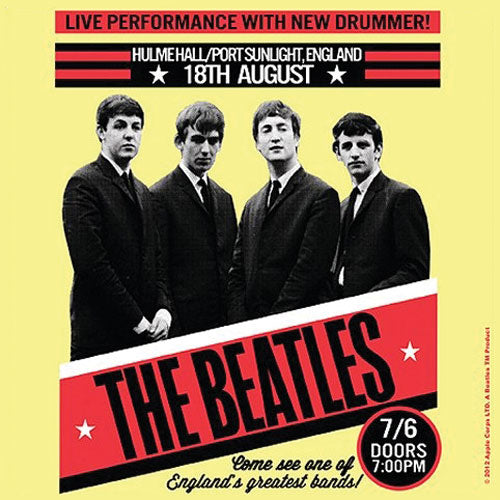 Beatles 1962 Port Sunlight Coaster