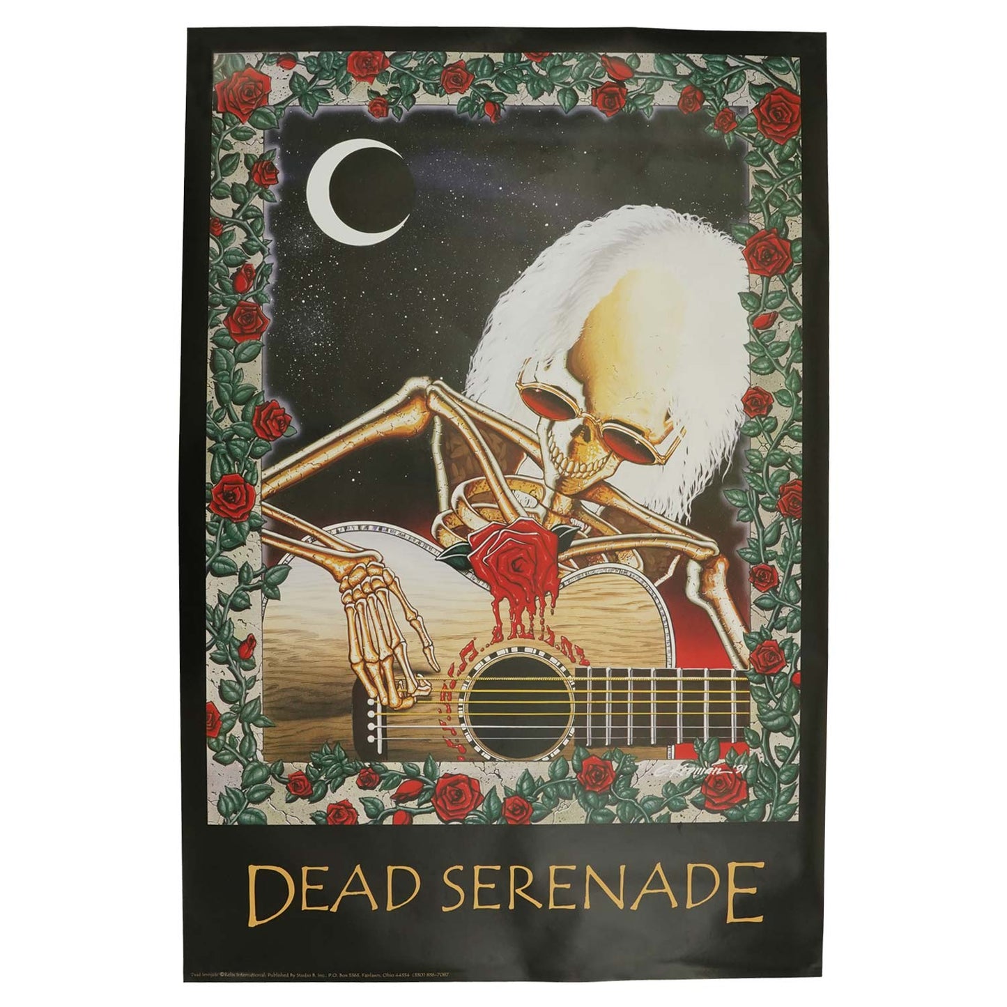 Grateful Dead Dead Serenade Domestic Poster