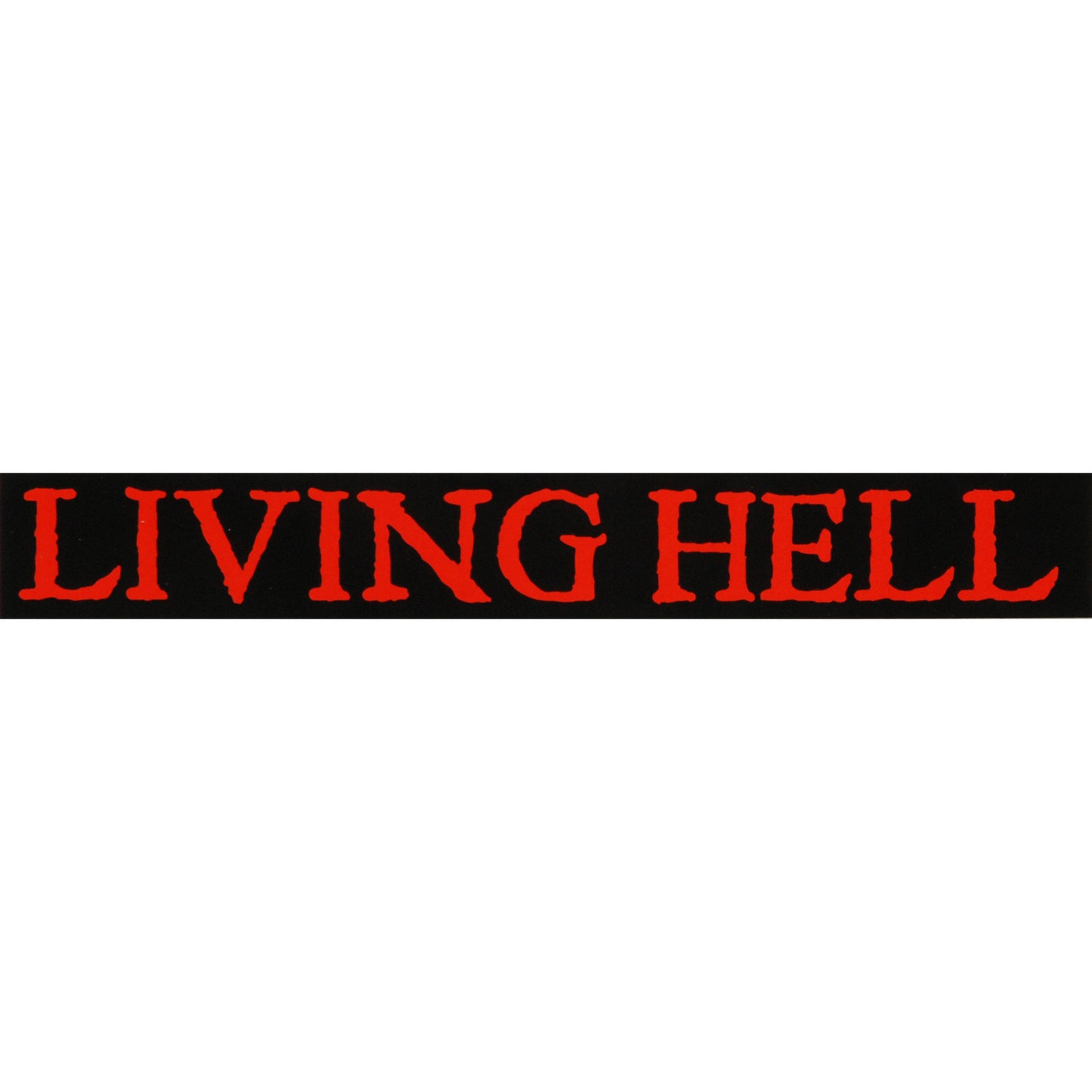Living Hell Logo Sticker