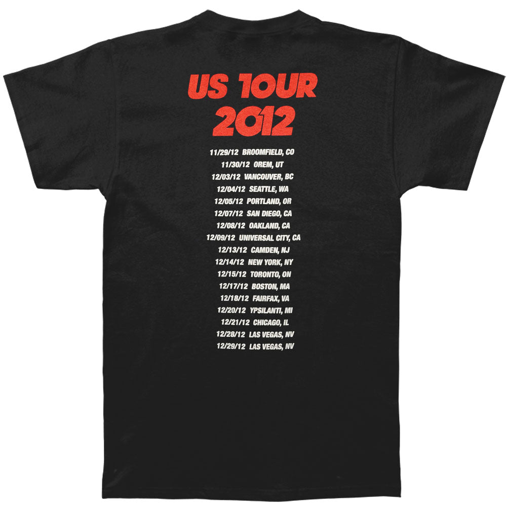 Album Cover 2012 Tour T-shirt
