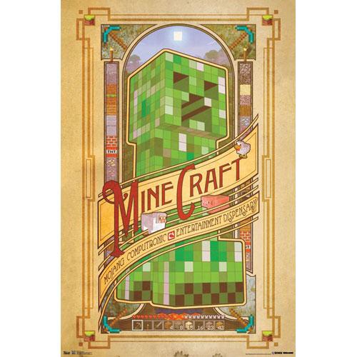Minecraft Domestic Poster