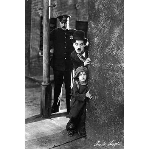 Charlie Chaplin The Kid Domestic Poster