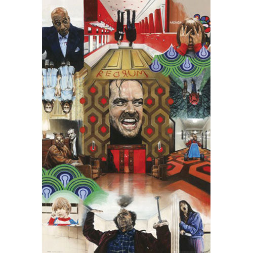 Shining Collage Domestic Poster