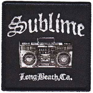 Boombox Embroidered Patch