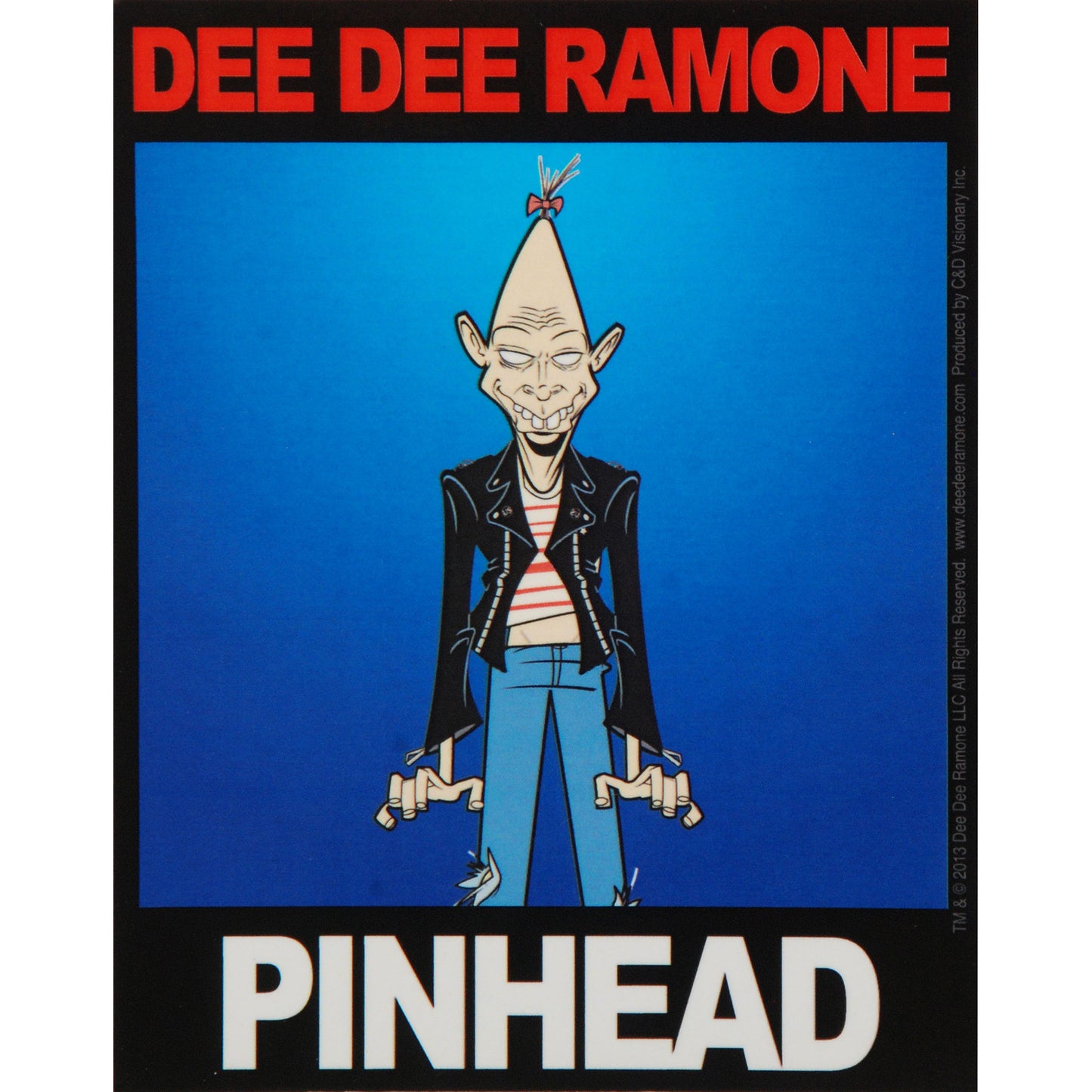 Dee Dee Pinhead Sticker