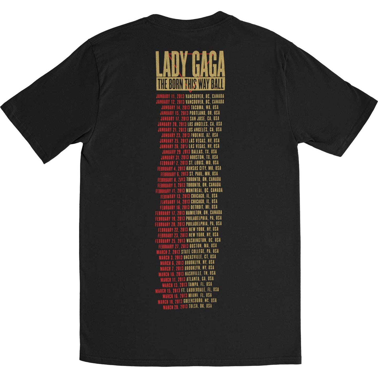 Pony Ride 2013 Tour Slim Fit T-shirt