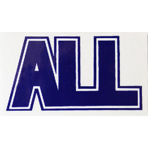 Logo Blue Sticker