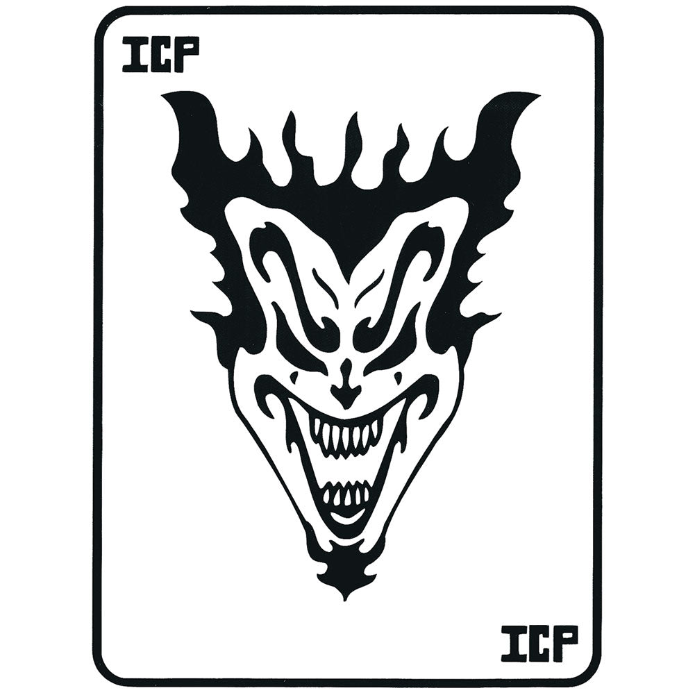 Insane Clown Posse Jack Jeckyl Card Peel & Rub Sticker