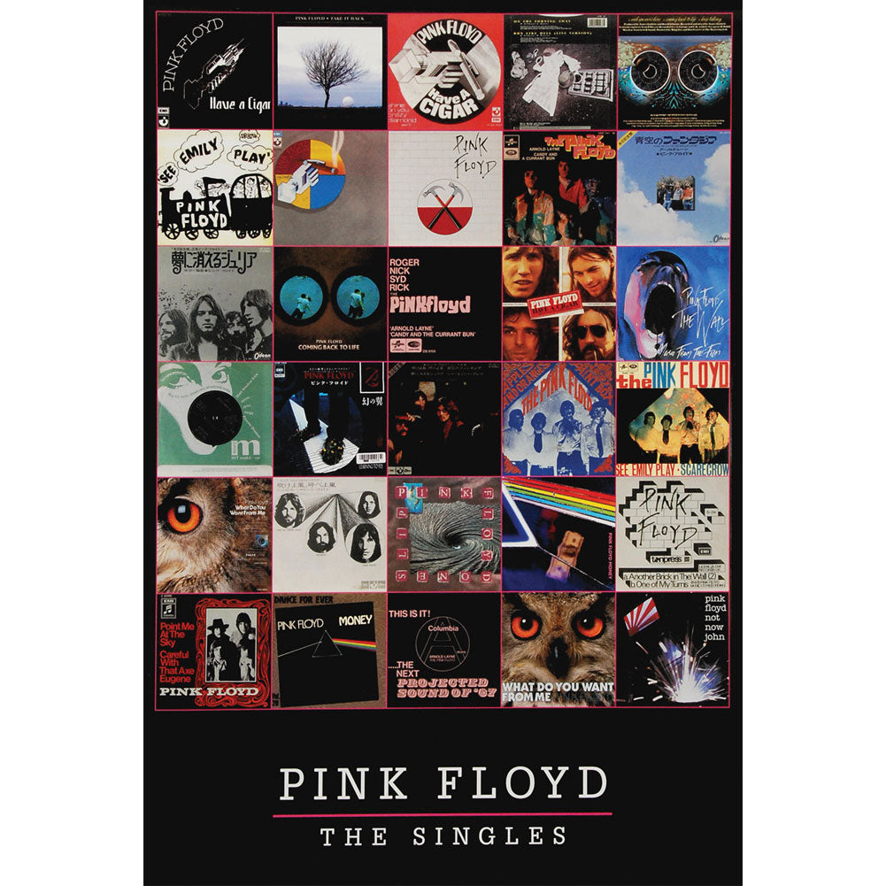 Pink Floyd Singles Domestic Poster