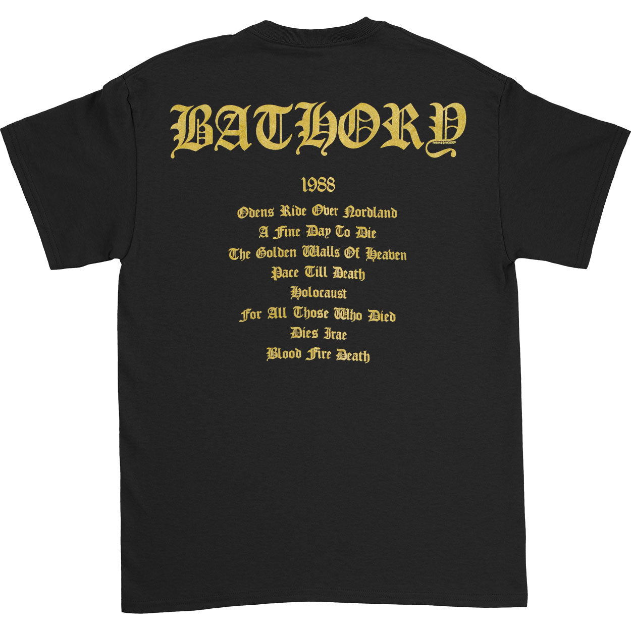 Blood Fire Death T-shirt