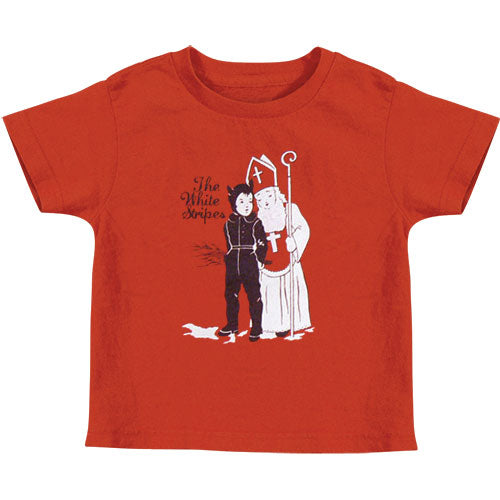 White Stripes Krampus Childrens T-shirt