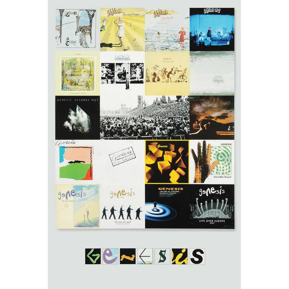 Genesis Albums Domestic Poster