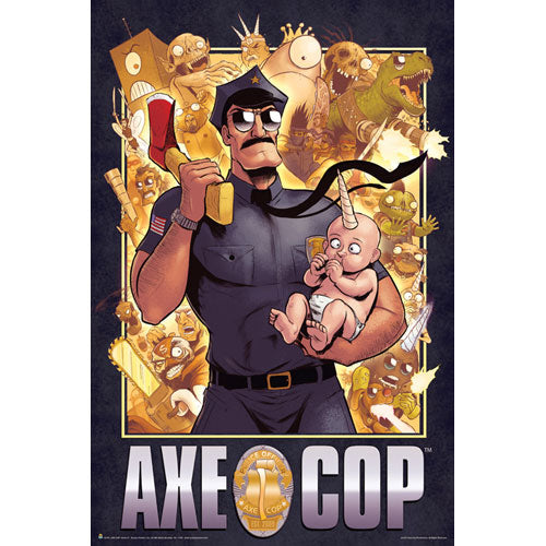 Axe Cop Domestic Poster