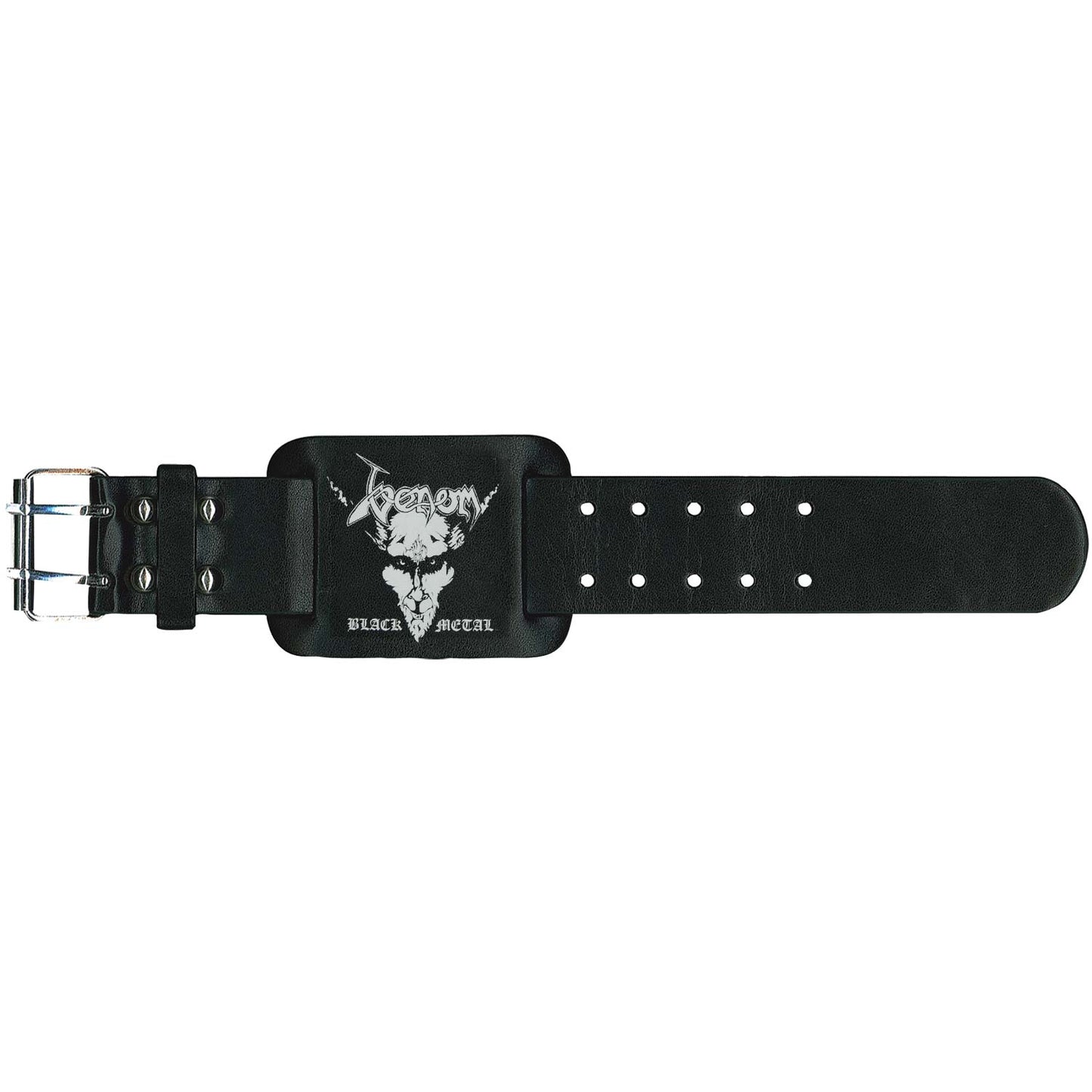 Venom Black Metal Wristband