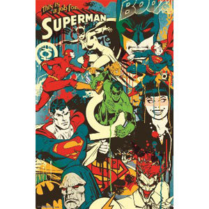 Superman DC Comics Domestic Poster