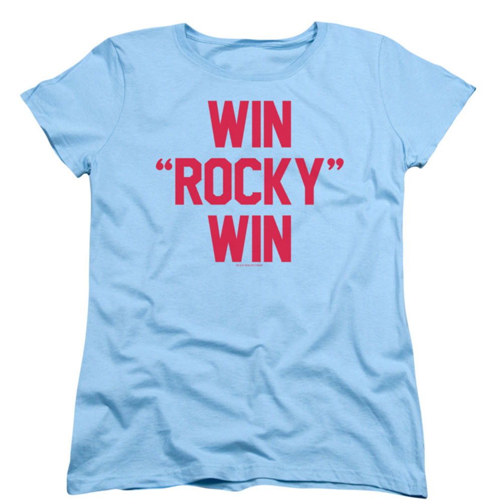 Win Rocky Win Womens T-shirt