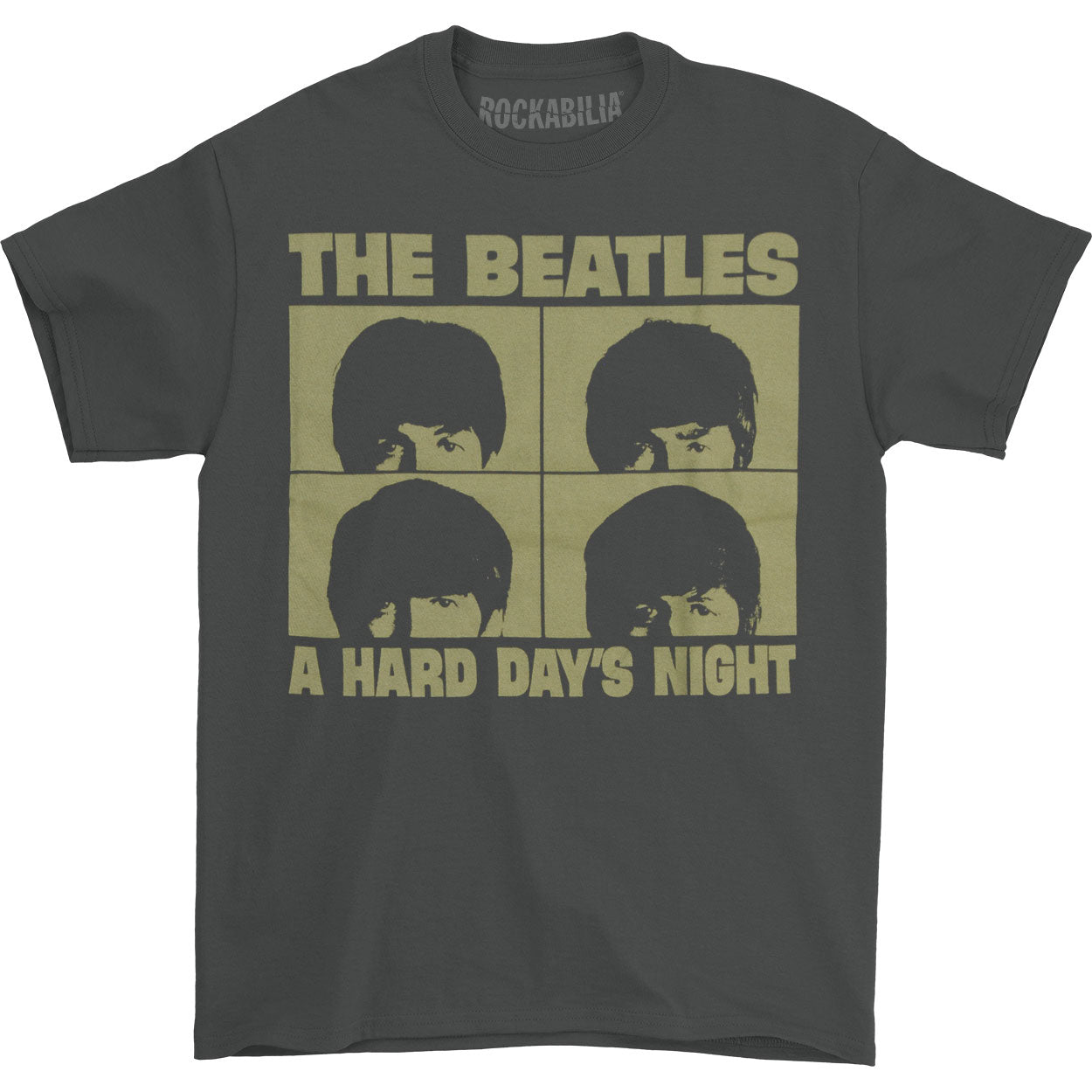Beatles Hard Days Night Blackwash T-shirt