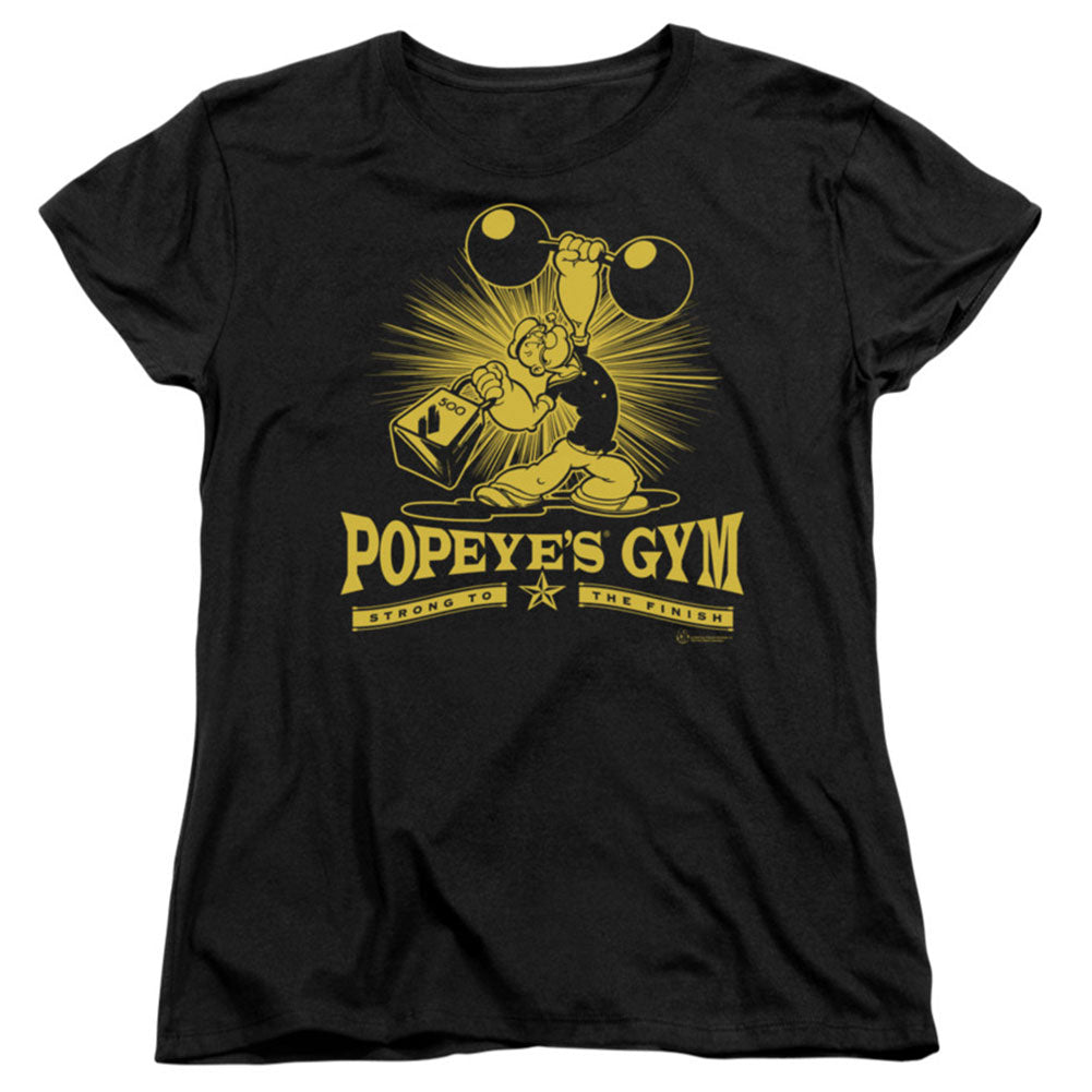 Popeyes Gym Womens T-shirt