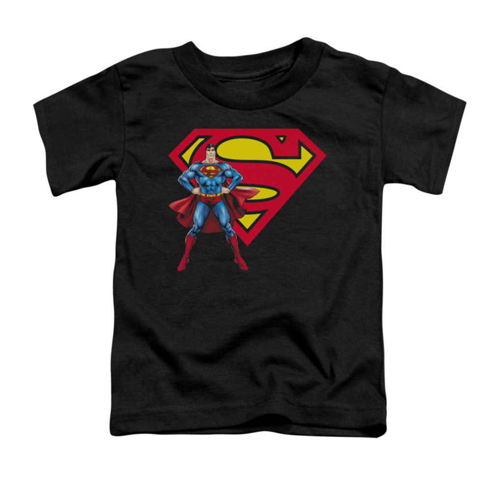 Superman & Logo Childrens T-shirt