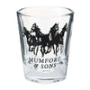 Horses Shot Glass