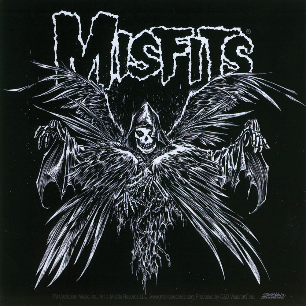 Misfits Descending Angel Sticker