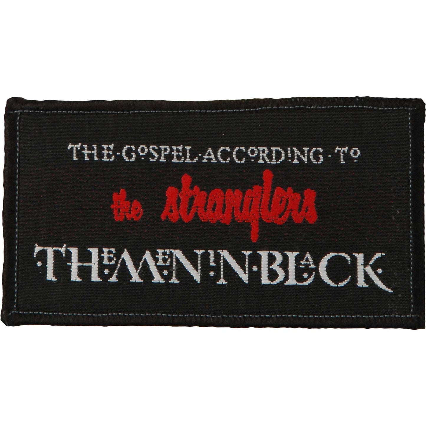 Stranglers 1 Woven Patch