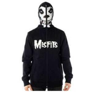 Misfits Full Zippered Hooded Sweatshirt