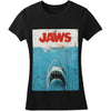 Jaws Poster by Rock Rebel Women's Tee Junior Top