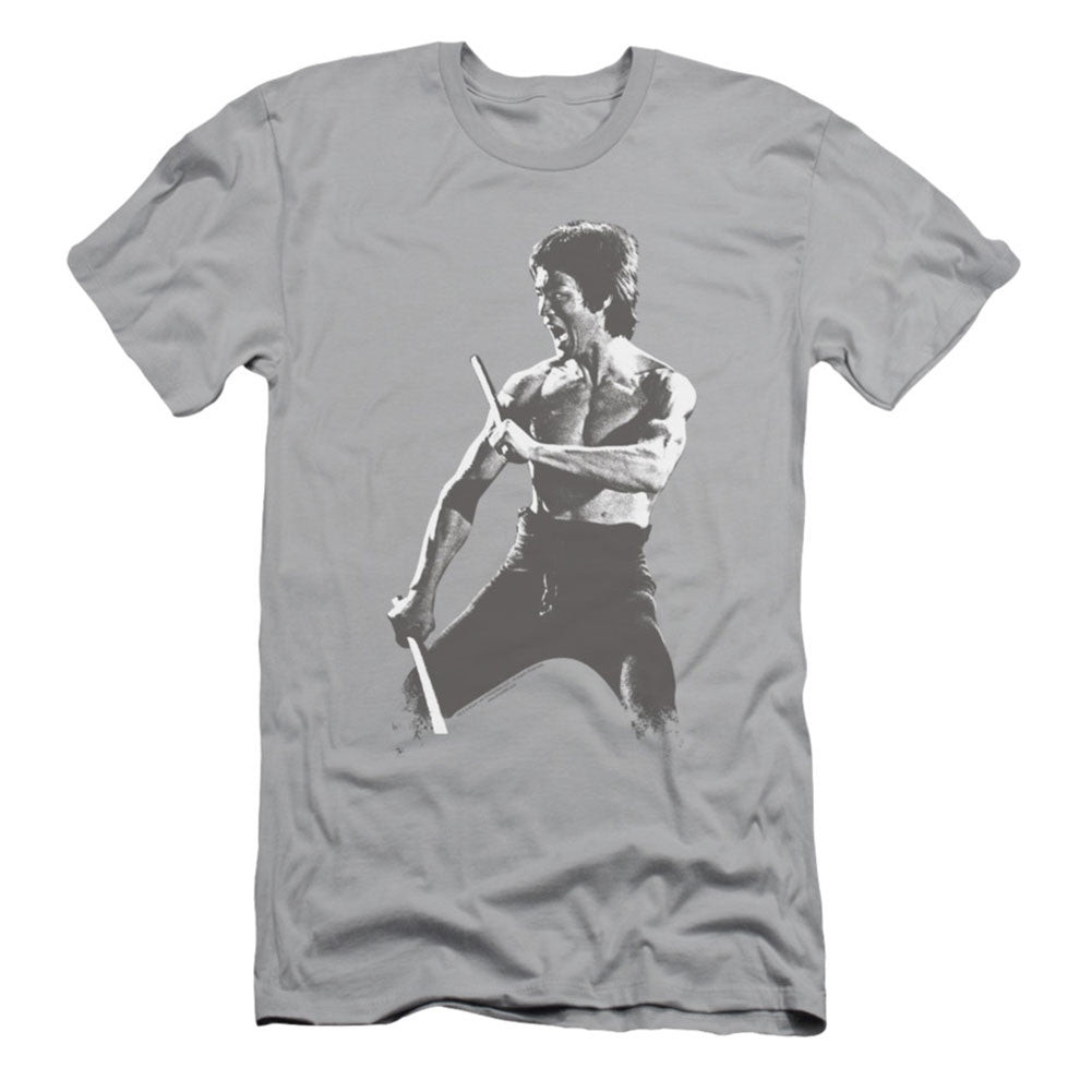 Bruce Lee Chinese Characters Slim Fit T-shirt
