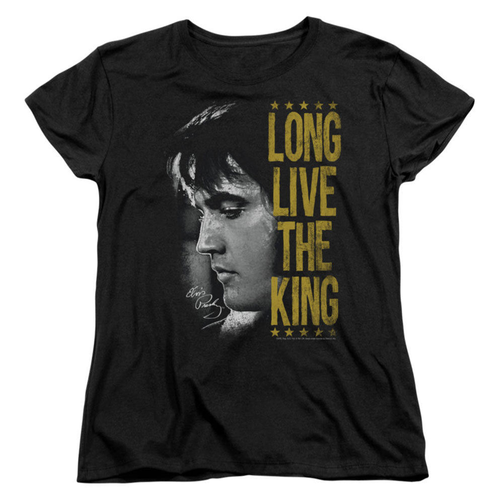 Elvis Presley Long Live The King Womens T-shirt