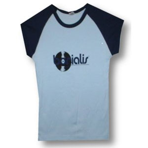 Record Cap Sleeve Junior Top