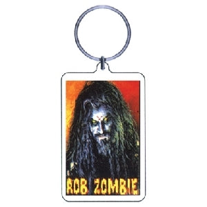 Rob Zombie Plastic Key Chain