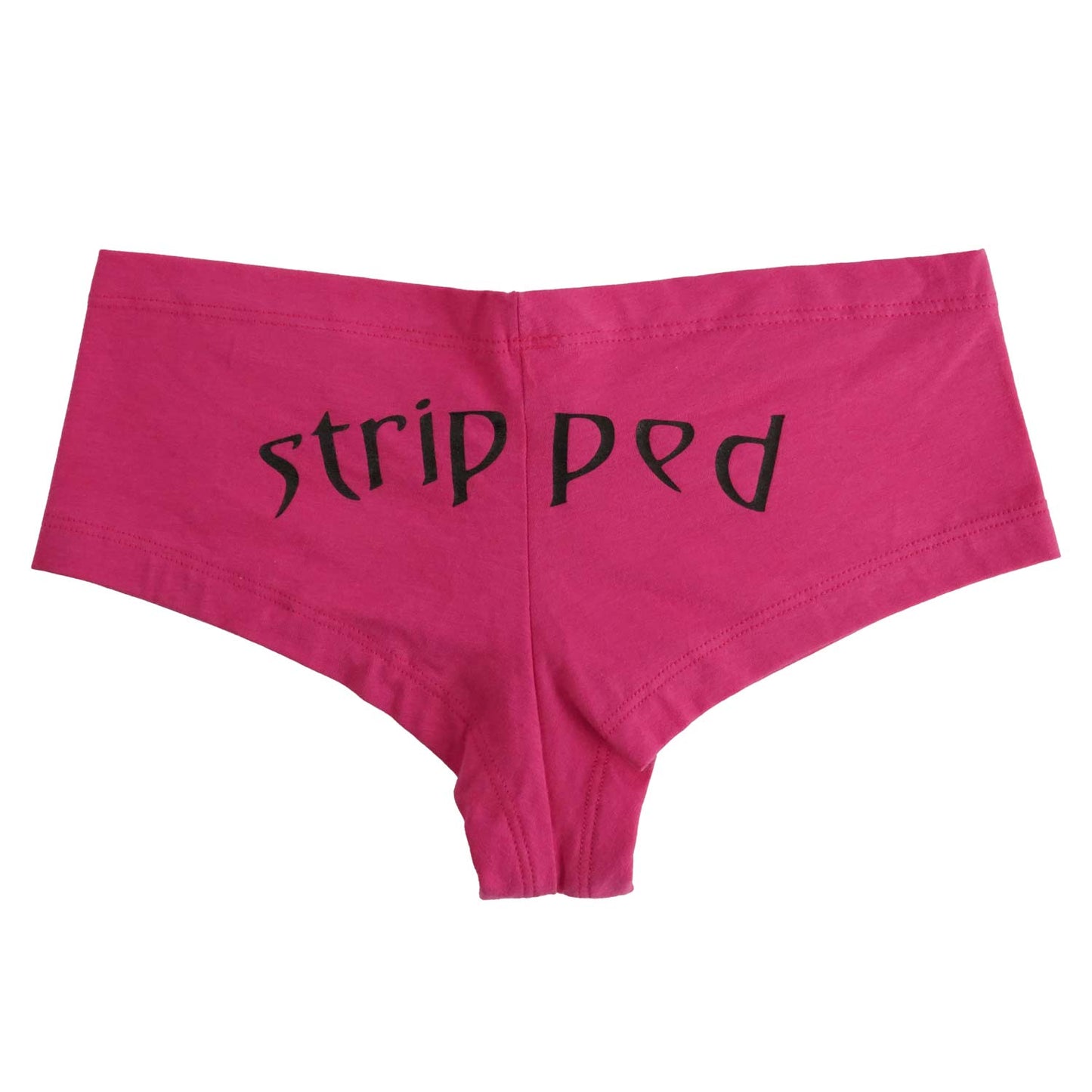 Stripped Booty Shorts