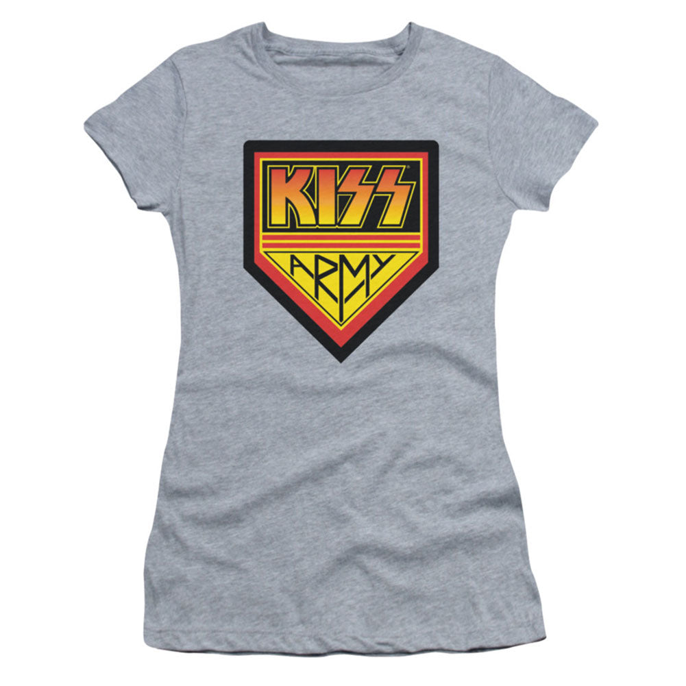 Army Logo Cap Sleeve Junior Top