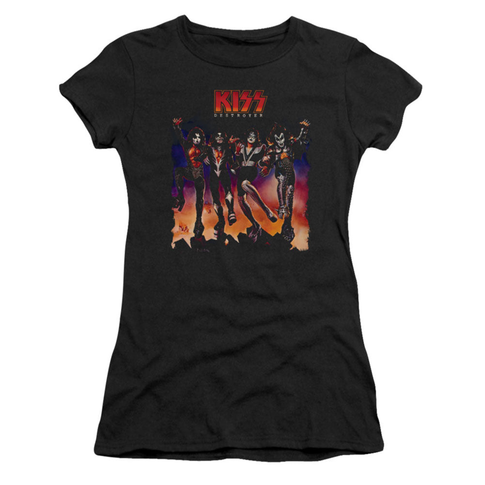 Destroyer Cover Cap Sleeve Junior Top