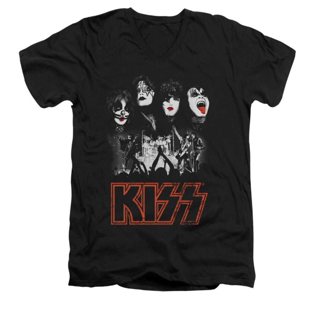 KISS Rock The House Slim Fit T-shirt