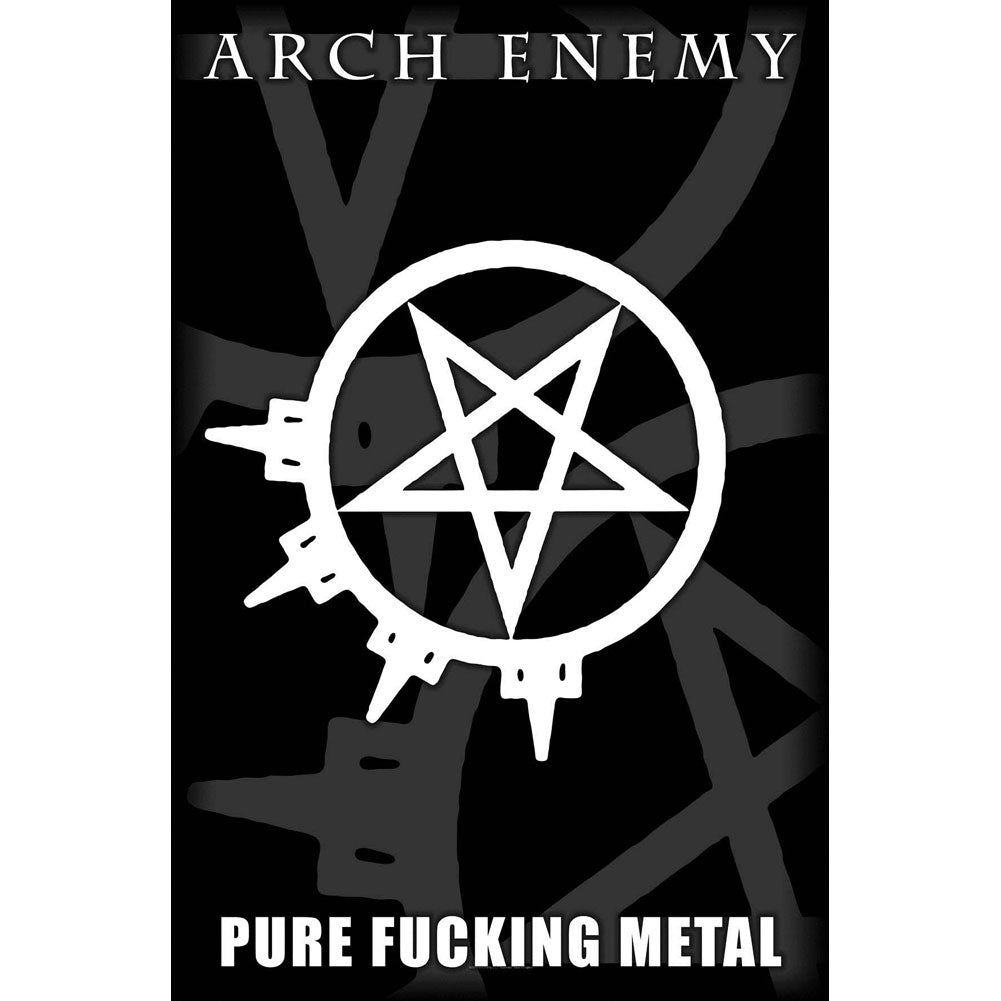 Pure Fucking Metal Poster Flag