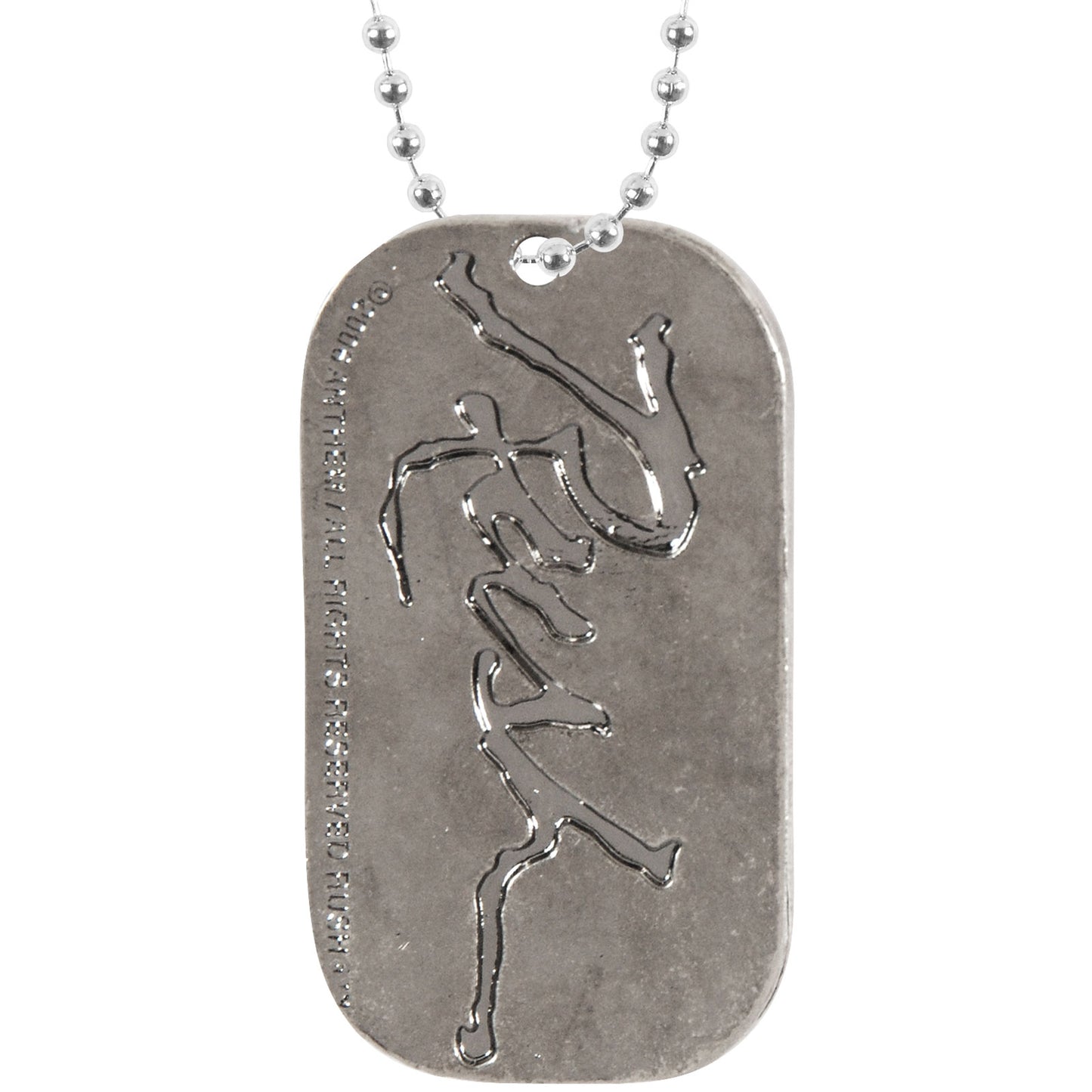 Rush Hemispheres Dog Tag Necklace