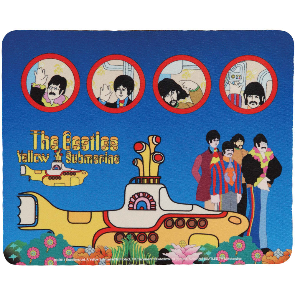 Yellow Sub Mouse Pad