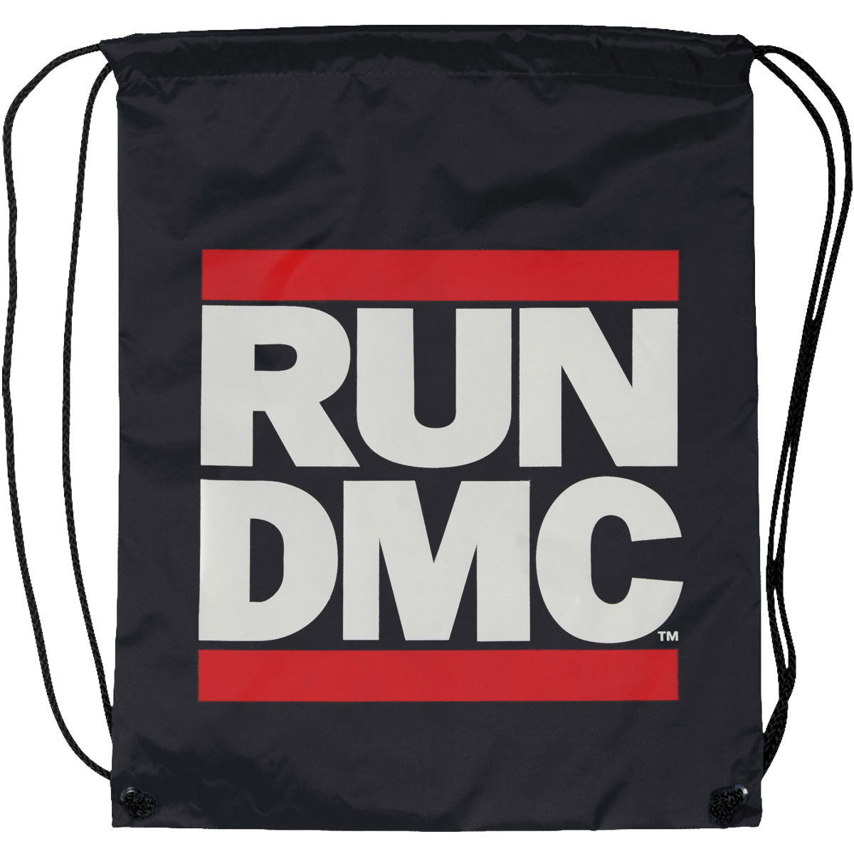 Block Logo Drawstring Backpack