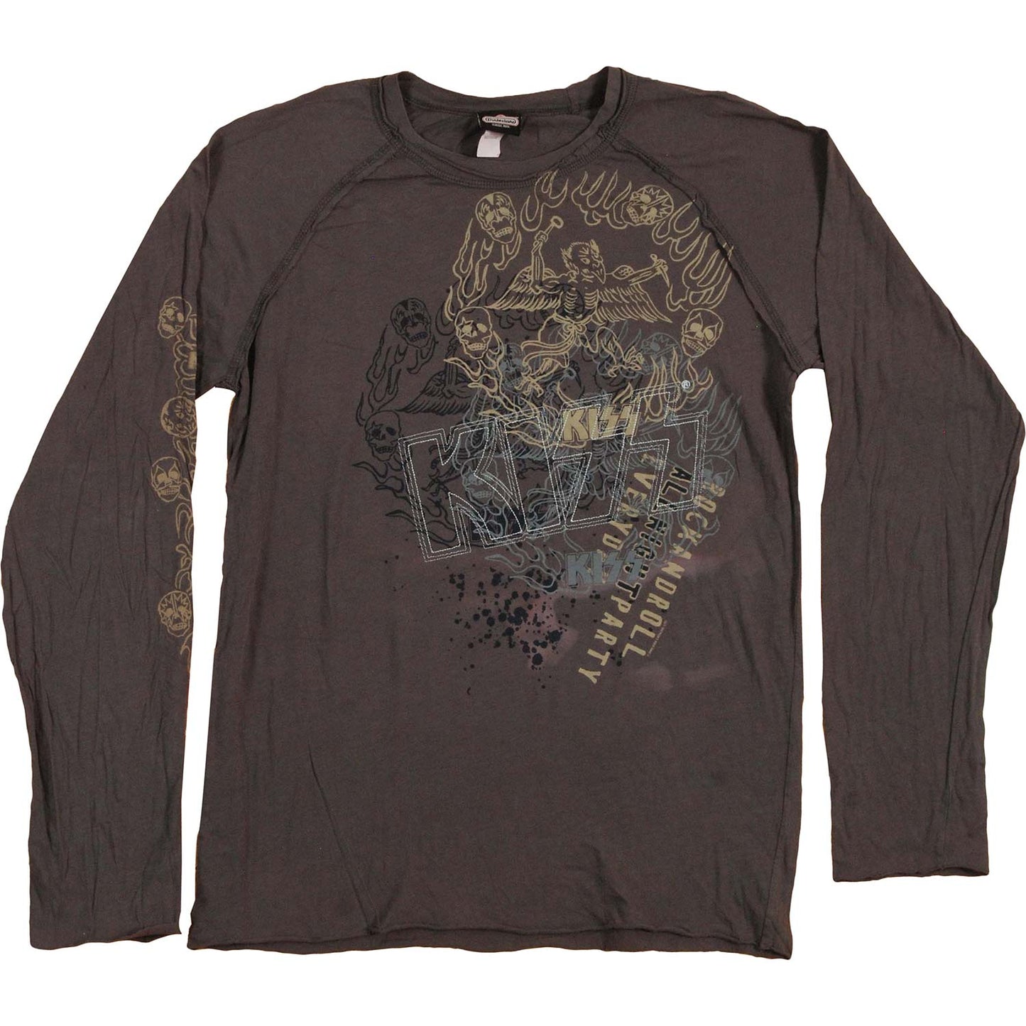 KISS Collage Vintage Long Sleeve