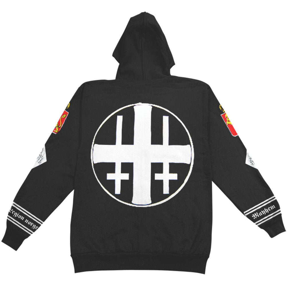 Legion Norge Zippered Hooded Sweatshirt