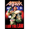 I Am The Law Poster Flag