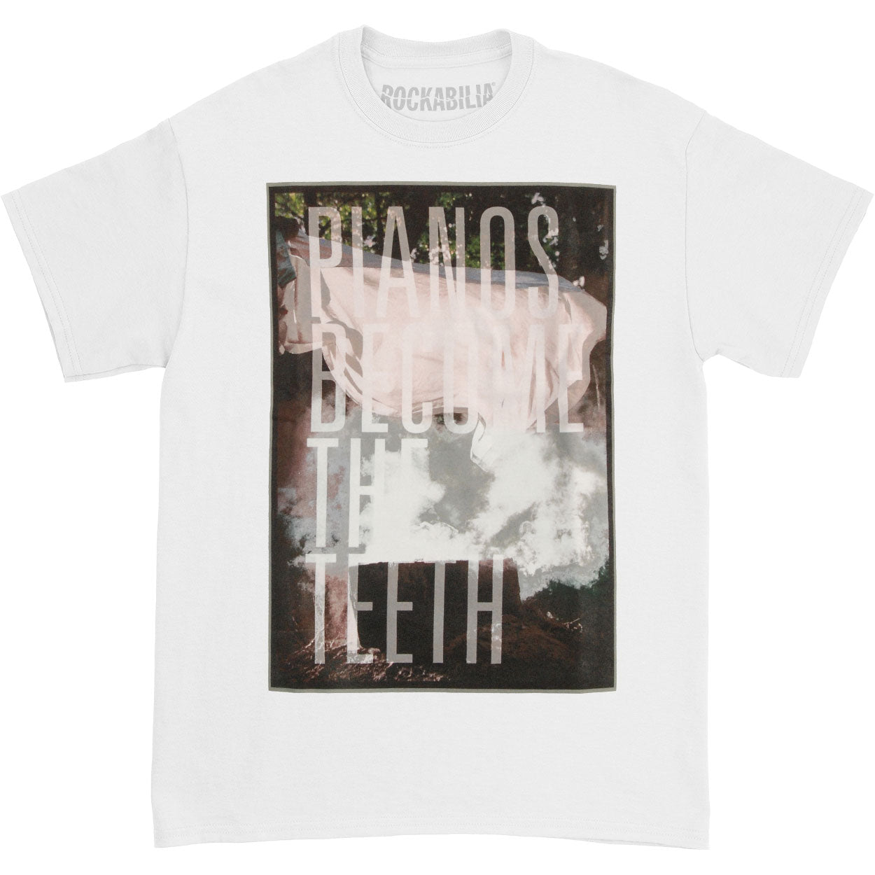 Pianos Become The Teeth Keep You Big Cover White T-shirt