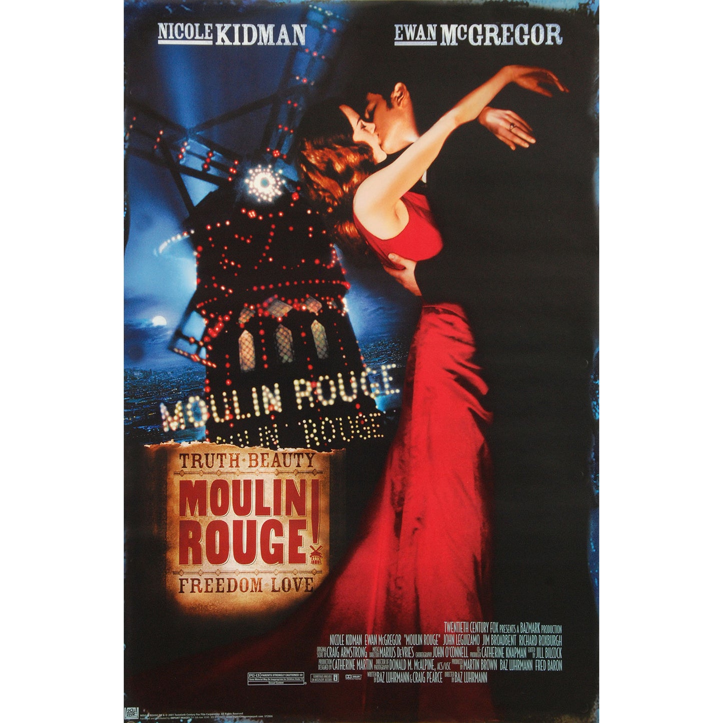 Moulin Rouge! Kiss Domestic Poster