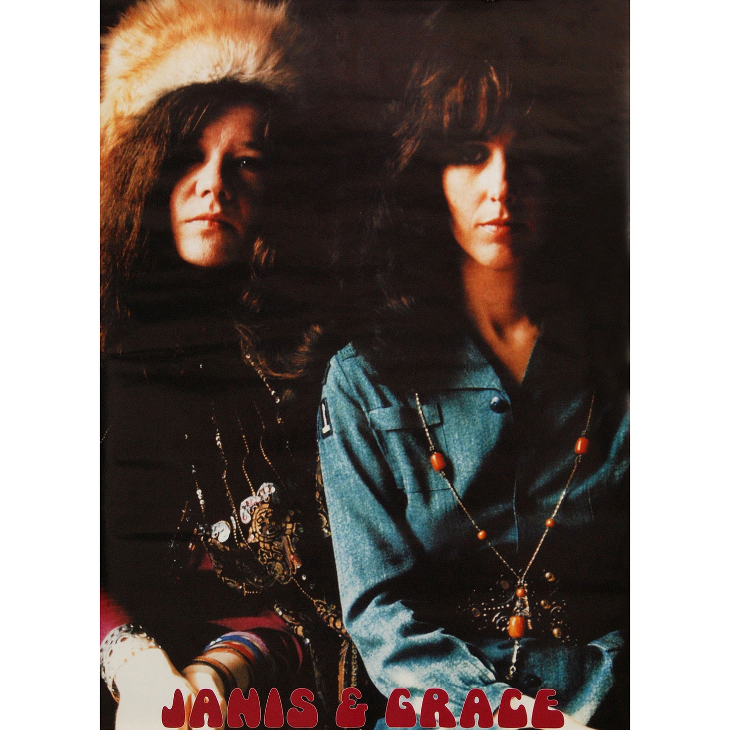 Janis Joplin Janis & Grace Domestic Poster